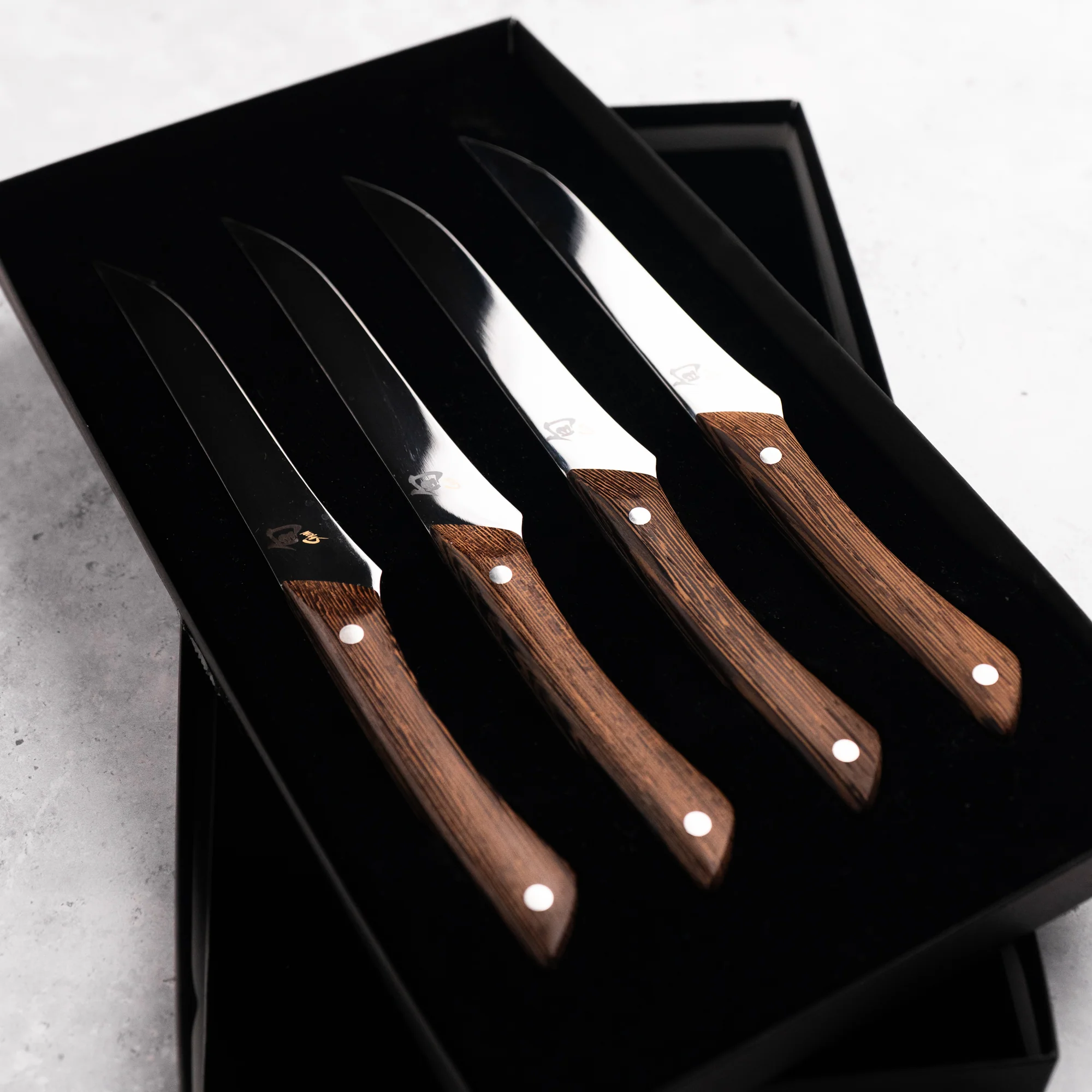 Shima Natural 4-Piece Steak Knife Set - Image 3